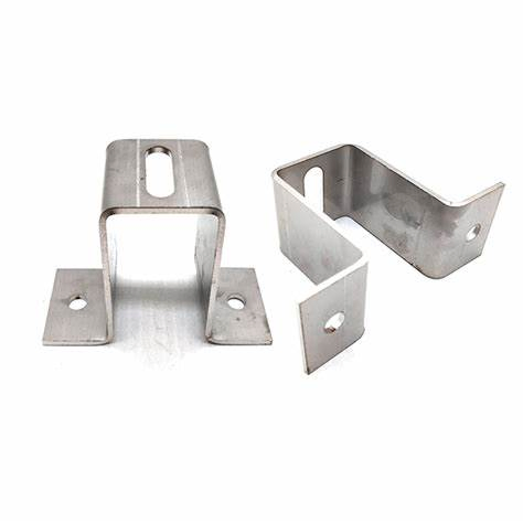 U-Shaped Angle Iron Bracket Fixing Parts, Stamping and Bending Parts, Non-Standard Metal Hardware Stamping Parts, U-Shaped Connecting Pieces - Image 4