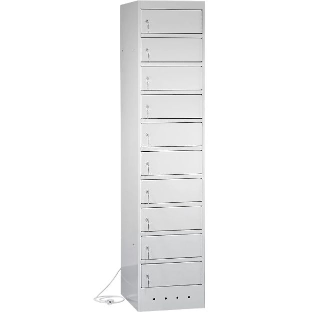 Yistar Customization Swing Double Doors Storage Locker Steel Almirah Designs 2 Door Metal Wardrobe Two Door Metal Filing Cabinet - Image 4