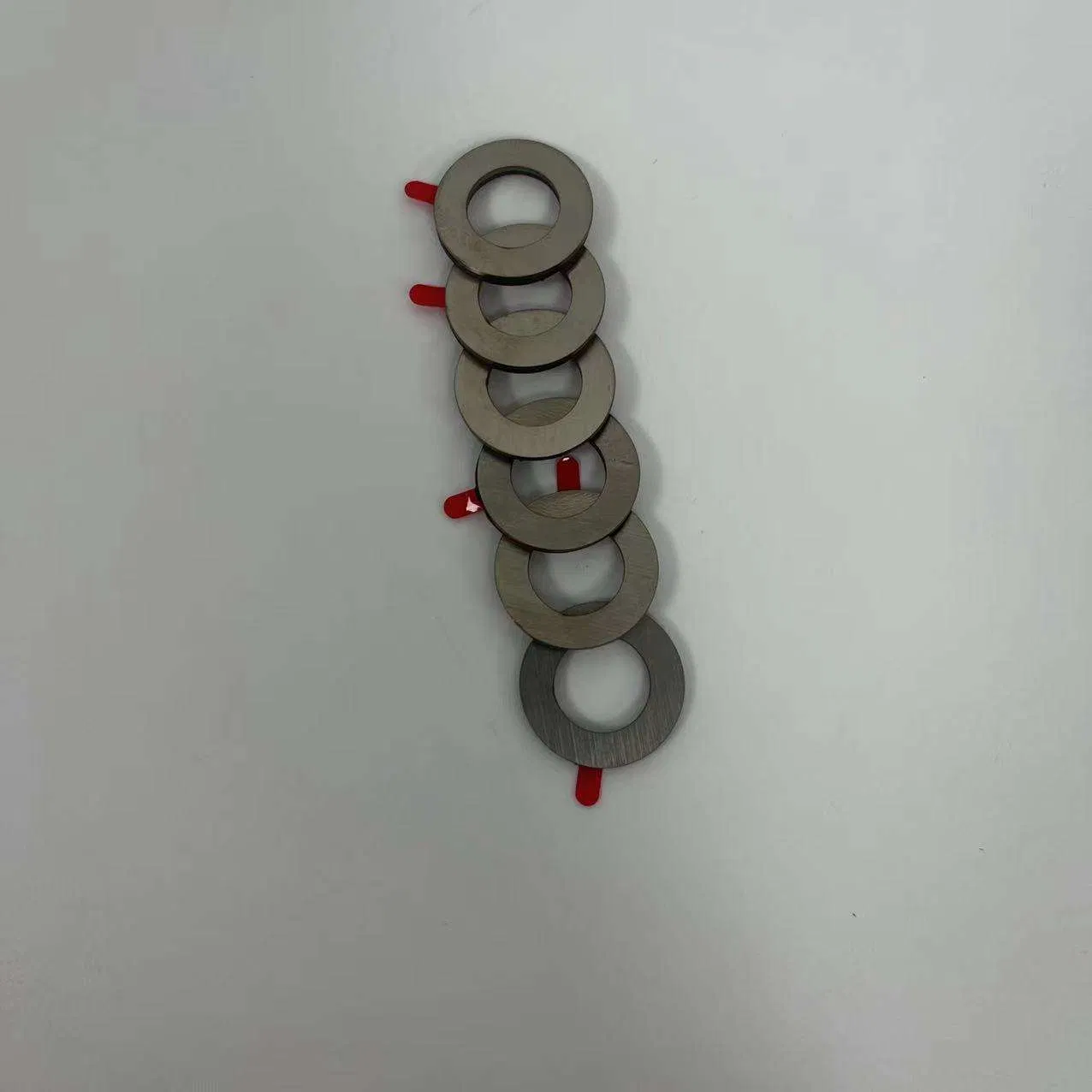 Yistar Customized Stainless Steel 304 Ultra-Thin Ring Laser Cutting Metal Spring with 3m Rubber Gasket Flat Ring - Image 3