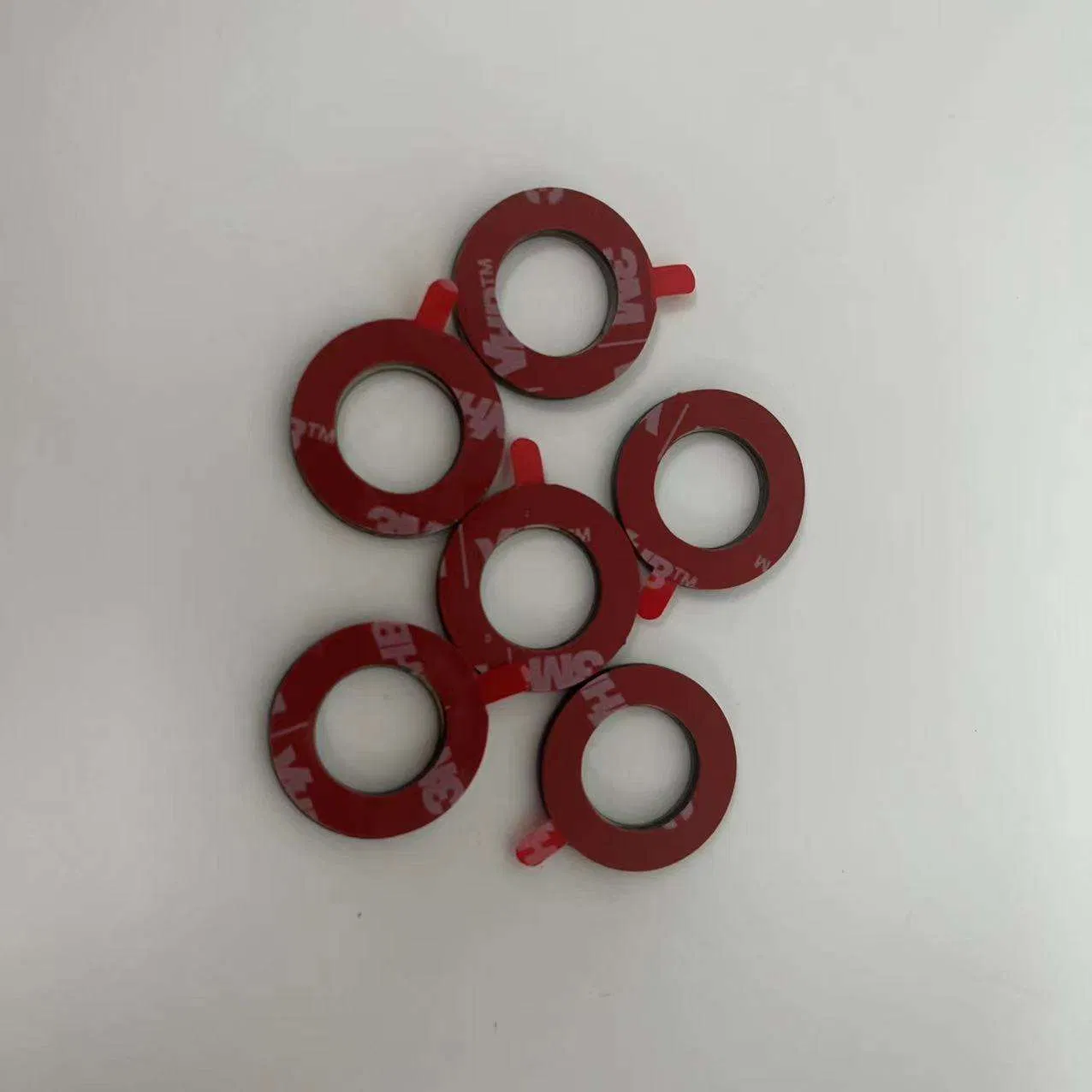 Yistar Customized Stainless Steel 304 Ultra-Thin Ring Laser Cutting Metal Spring with 3m Rubber Gasket Flat Ring - Image 5