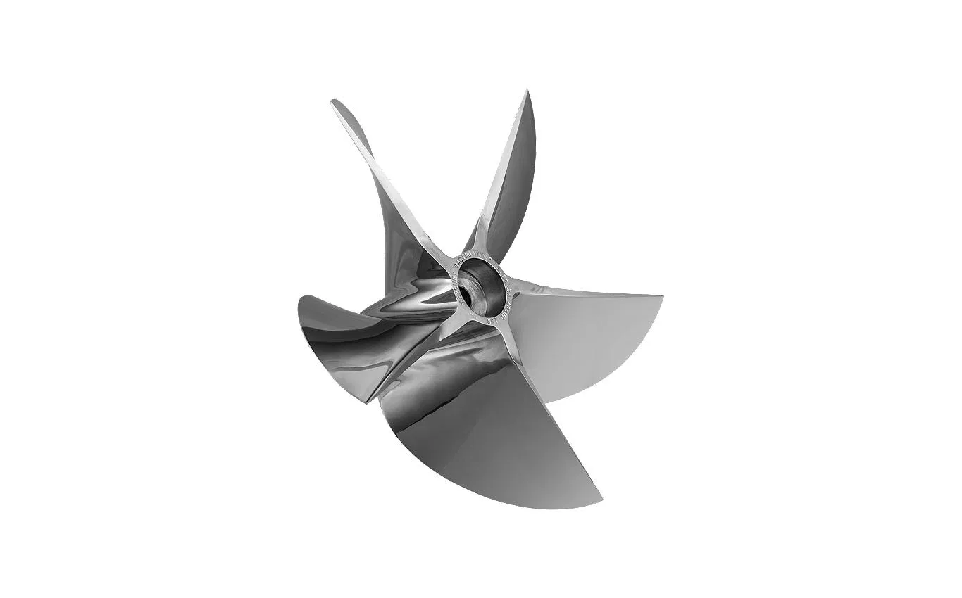 Yistar High Quality Marine Copper Propeller Boat Stern Shaft with Tube Marine Other Bronze Propeller 4 Blades - Image 2