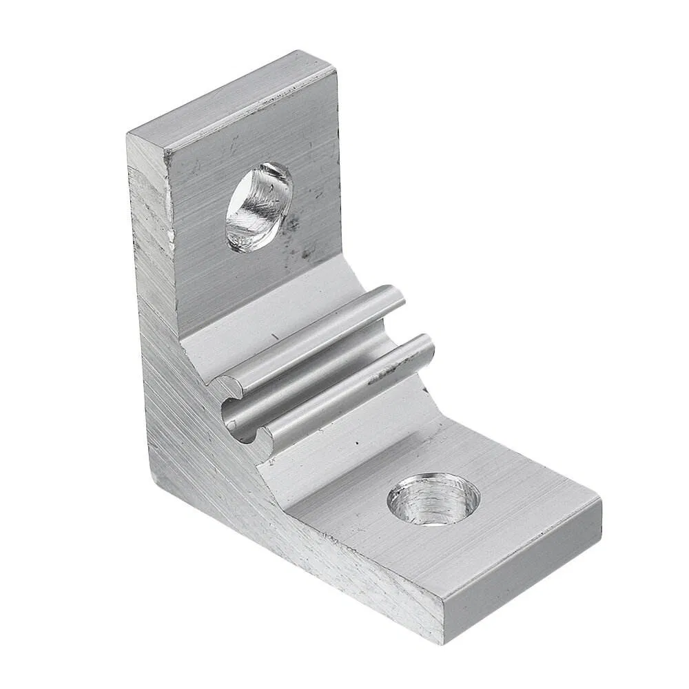 Yistar Solar Power Panel Mounting Bracket End Clamp Aluminum Rail Clamp Solar Racking Clamp
