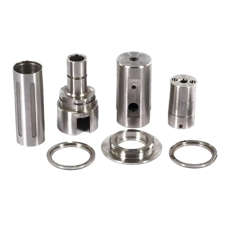 Yistar Stainless Steel Five Axis CNC Spare Parts Aluminum Alloy Non-Standard Parts Fully Automatic CNC Lathe Aluminum Parts